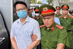 Bị cáo Trần Việt Thái. (Ảnh: Nguyễn Hải)