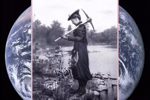 Nhà giáo kiêm nhà nghiên cứu, hoạt động địa lý Zonia Baber (1862 - 1956). Ảnh: Kho lưu trữ Đại học Chicago