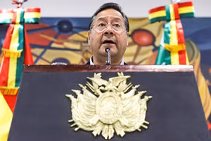 Tổng thống Bolivia Luis Arce. Ảnh: Reuters.