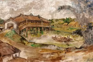 Một tác phẩm của họa sĩ Phan Kế An. Ảnh: Le Auction House