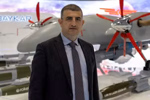 Haluk Bayraktar, Giám đốc điều hành của hãng sản xuất UAV Thổ Nhĩ Kỳ Baykar. (Ảnh: Reuters)