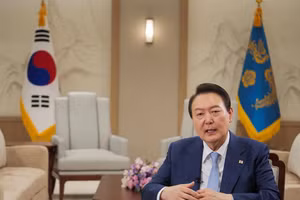 Tổng thống Hàn Quốc Yoon Suk-yeol. (Ảnh: Reuters).