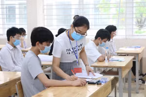 Năm 2021, thí sinh tại Hà Nội phải thi 4 môn vào lớp 10 THPT công lập không chuyên.