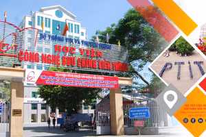 Học viện Công nghệ Bưu chính Viễn thông. Ảnh: PTIT