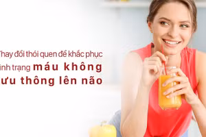 Máu không lưu thông lên não sẽ gây ra triệu chứng nguy hiểm.