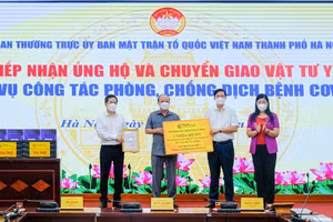T&T Group trao tặng 1 triệu bộ kit xét nghiệm PCR Covid-19 trị giá 162 tỷ đồng hỗ trợ TP Hà Nội chống dịch