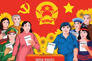 Tổ chức tiếp xúc cử tri vận động bầu cử phù hợp với yêu cầu phòng, chống dịch Covid - 19 
