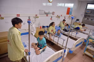 Gia tăng trẻ mắc virus hợp bào hô hấp