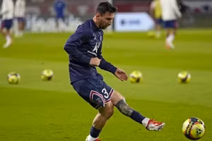 Messi đã trở lại tập luyện cùng đồng đội chuẩn bị cho đại chiến với Man City.