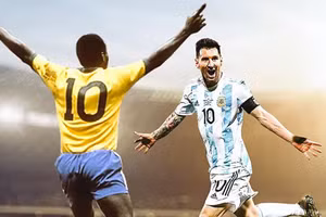 Messi đang trên đường trở thành cầu thủ vĩ đại nhất thế giới mọi thời đại.