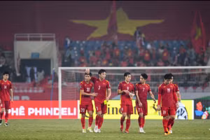 Việt Nam tụt 9 bậc trên bảng xếp hạng FIFA sau hơn 2 tháng.