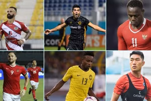 6 cầu thủ nhập tịch tham dự AFF Cup 2020.