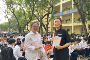 Học sinh trường THPT Nguyễn Gia Thiều hào hứng với Linearthinking