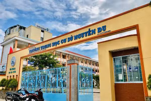 Trường THCS Nguyễn Du, TP Rạch Giá (Kiên Giang).