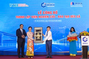 Lễ công bố thành lập Viện Nghiên cứu - Đào tạo Đèo Cả (DCI). Ảnh: DCI