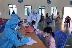 Các trường học thành phố Lào Cai tăng cường phòng chống dịch. 