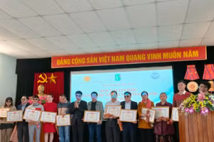 Thí sinh đạt giải trong cuộc thi