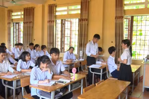 Công tác ôn thi tốt nghiệp THPT đang ở giai đoạn nước rút.