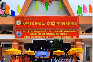 Trường Phổ thông DTNT THPT Kiên Giang.