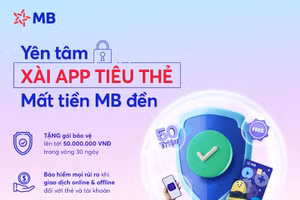 MB kích hoạt gói bảo vệ 50 triệu đồng trong 30 ngày cho khách hàng hiện hữu