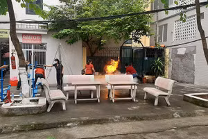 Triển khai diễn tập phòng chống cháy nổ ở cơ sở.