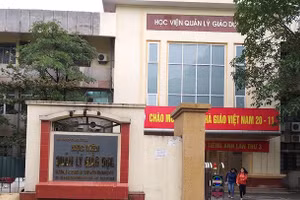 Học viện Quản lý giáo dục nơi để xảy ra nhiều sai phạm.