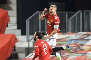 Scott McTominay ghi bàn duy nhất giúp M.U chiến thắng. (Nguồn: Reuters).