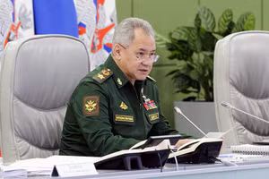 Bộ trưởng Quốc phòng Nga Sergei Shoigu.