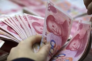 Đồng nhân dân tệ. (Ảnh: AP).