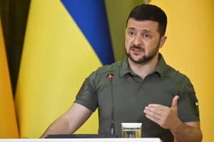 Tổng thống Vladimir Zelensky.
