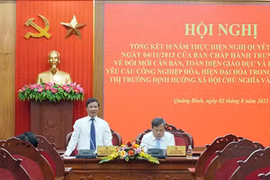 Sau 10 năm triển khai Nghị quyết 29, giáo dục Quảng Bình có bước chuyển biến quan trọng.