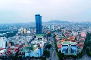 Một góc thành phố Thanh Hóa.