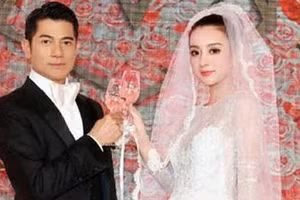 Quách Phú Thành và vợ.