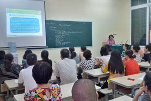 Một buổi họp phụ huynh. Ảnh minh họa: INT
