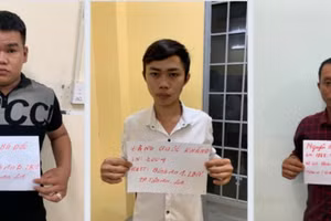 Một số đối tượng có liên quan đến vụ án.