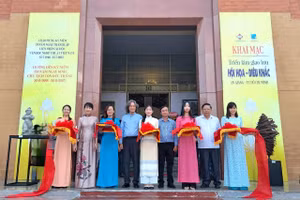 An Giang khai mạc triển lãm, giao lưu Mỹ thuật An Giang - TP Hồ Chí Minh năm 2023.