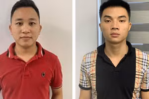 Hai đối tượng Sơn và Lộc bị khởi tố.