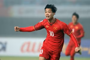 Công Phượng là quân bài chiến lược của HLV Park Hang Seo ở U23 Việt Nam năm 2018. 
