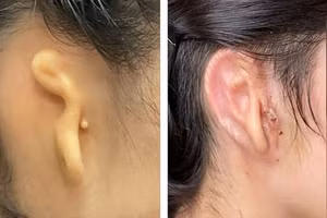Lần đầu cấy ghép thành công chiếc tai in 3D