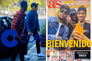 Mbappe đến thủ đô Tây Ban Nha, chuẩn bị gia nhập Real Madrid?