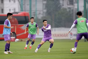 Hùng Dũng nói gì khi được trao băng thủ quân U23?