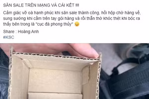 Nhiều khác hàng nhận ra mình đã bị lừa khi mua hàng săn sale 1.000 đồng của shop HA.