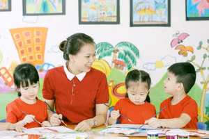 Theo báo cáo tại Hội thảo cho thấy ở cấp mầm non vẫn còn thiếu giáo viên. Ảnh minh họa