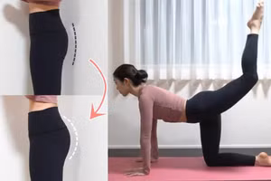 3 động tác đơn giản giúp vòng 3 căng tròn gợi cảm cho chị em văn phòng 