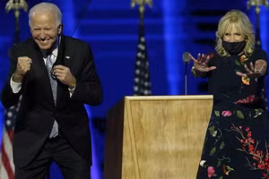 Vợ chồng Tổng thống Mỹ Joe Biden.