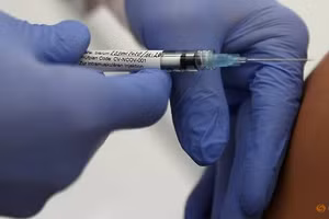 Tiêm vaccine Covid-19 ở Anh.