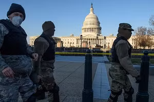 An ninh được tăng cường ở Washington trước lễ nhậm chức của ông Joe Biden.