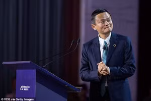 Jack Ma - người sáng lập Gã khổng lồ điện tử Trung Quốc Alibaba.