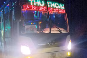 Nhà xe Thu Thoại bị tố hành hung khách hàng. (Ảnh: CTV)