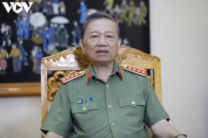 Bộ trưởng Bộ Công an - Tô Lâm.